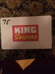 Maybe you would like to learn more about one of these? Coupons Giftcards King Soopers Gift Card With A 75 00 Balance Coupons Giftcards King Soopers Gift Card Gift Coupons