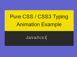 Jack armley май 22, 2015. Pure Css Text Typing Animation Css Script