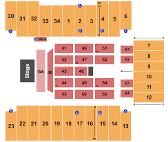 Fargodome Tickets 2019 2020 Schedule Seating Chart Map