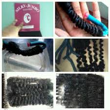 Fake the look of a shorter style by creating tight curls. Curling Synthetic Hair With Flexi Rods Step By Step Process Slwm