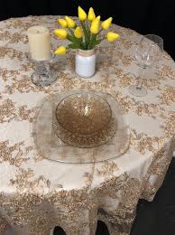 Gold Lace Tablecloth Gold Table Overlay Lace Table Overlay Etsy Table Overlays Vintage Wedding Table Wedding Table Runners Gold