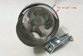 Goodkssop 180lm Vintage Retro Chrome Bicycle Bike Led Headlight Front Fog Head Light Lamp Silver Learn More By Visit Bike Led Bike Lights Led Cool Bicycles