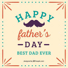 Happy father's day to my beloved dad! Free Vector Happy Father S Day Template