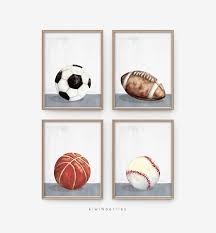 Football Print Football Wall Art Sport Print Printable Etsy Sports Wall Art Football Wall Art Baseball Wall Art