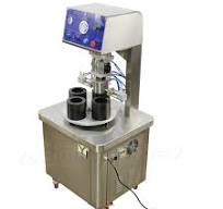 Semi-Auto Tightening Vacuum Glass Bottle Jar Capper Twist Off Capping Machine