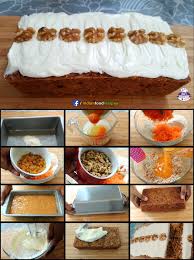 Fully baked cake stuck in a pan; Carrot Cake Recipe Step By Step Pictures Indian Food Recipes