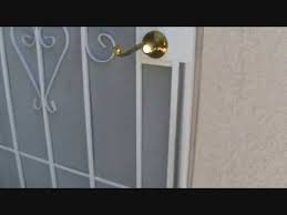 It's important to understand how each corner at the top of the door overlaps to insure you cut the pieces the correct length. Installing Weatherstripping On A Security Screen Door Part 3 Youtube