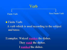 It may be a noun, an adverb or an adjective. Chapter 4 Gerunds And Infinitives Verb Finite Verb