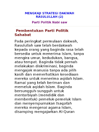 /ada periode dakwah se'ara terang(terangan ini juga telah menyatakan diri masuk islam dari kalangan kaum ka$ir :uraisy, yaitu1. Dakwah Nabi Di Makkah