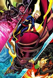 Marvel comics is a comic book publishing company founded in 1939 under the name timely comics. Captain Marvel News V Twitter Tony Asking Carol In Avengers 1 Did You Just Kill A Celestial When She Was Just Landing It In A Safe Place Not To Smash