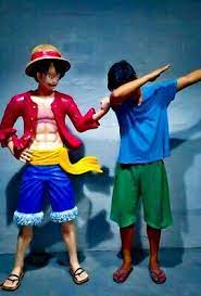 Links to sales or products that you do not profit from are ok. New Luffy One Piece Anime Fan Art Life Size Custom Statue Finet Goku Ebay