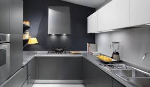 Black And Grey Combination Kitchen Design Trendy Grey Kitchens Small Kitchen Design Ideas Color Options Grey White Combination Kitchen Design Small Modern Kitchen Design Minimal Kitchen Design