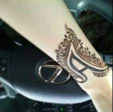 You can checkout more such easy a letter designs by visiting our . A Letter Mehandi Design Modern Mehndi Designs New Mehndi Designs Bridal Mehendi Designs Hands