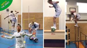 The professional freeskier from switzerland was only 18 years old when. Video Swiss Skier Andri Ragettli Performs Incredible Parkour Routine To Pay Tribute To Cristiano Ronaldo Mirror Online