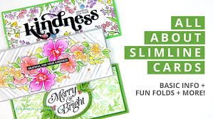 Flowers by louann promo code. All About Slimline Cards Blog Hop Discount Code Free Gift Jennifer Mcguire Ink