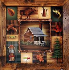 Lodge Decor Cabin Decor 21x21 Framed Art Print Lodge Sign Cabin Sign Wood Frame Cabin Wall Decor Lodge Wall D Cabin Wall Decor Lodge Decor Cabin Decor