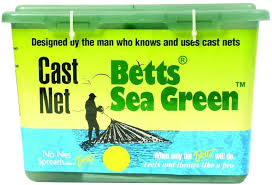 Amazon Com Betts 14 8 Sea Green Mono Cast Net General Sporting Equipment Sports Outdoors