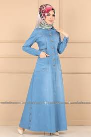 Modaselvim Ferace Dugmeli Kot Pardesu Ferace 9095w153 Acik Kot Denim Fashion Moda Stilleri Maksi Elbiseler