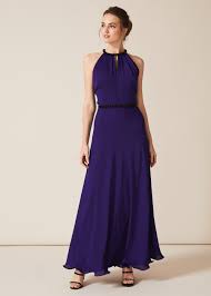 If you want to wear colored bridal gowns ,maybe you can try black or royal blue or burgundy or gold or blush or navy ? Purple Mother Of The Bride Outfits Purple Occasionwear Dresses