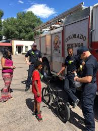 Colorado springs is a great place to have fun on a bicycle. Csfd Pio On Twitter Paramedic Johnson And Engineco5a Teamed Up With Kidsonbikescos To Deliver This Young Man A New Bike Today After His Was Stolen Great Work Done By Great People In