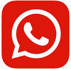 Hd Outline Dark Red Whatsapp Wa Whats App Logo Icon Png Logo Icons App Logo Icon