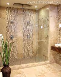 Stunning Tile Work In This Double Shower My Home Design Dream Shower Master Bath Remodel