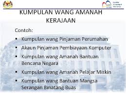 Dan bantuan daripada pihak swasta diwujudkan khas untuk pelajar yang. Jabatan Akauntan Negara Malaysia Pengenalan Perakaunan Amanah Deposit