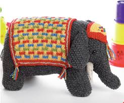 The knit floral posts about knitted elephant written by kristinledgett just in this week at the knit cafe: Indian Elephant Knitting Patterns Let S Knit Magazine
