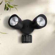 Stadiums, sports fields, streets, driveways, parking lots, indoor and outdoor arenas, and warehouses. Preston 6 1 2 H Matte Black Led Motion Sensor Security Light 66f20 Lamps Plus