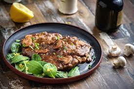 30 Minute Veal Marsala With Mushrooms Recipe Veal Recipes Veal Scallopini Recipes Veal Marsala
