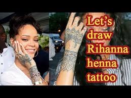 It's an entire culture, and i study it. Rihanna Henna Tattoo Youtube