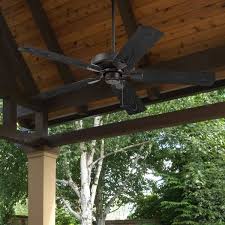 Outdoor ceiling fans that are wet and damp rated for the patio, pergola, or poolside. 52 Prominence Home Montauk Wet Rated Indoor Outdoor Ceiling Fan Bronze Overstock 33827919