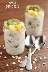 Tropical Overnight Oats Dessert Now Dinner Later Recipes Food Overnight Oats Recipe