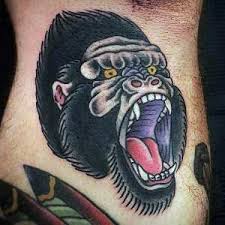 A gorilla tattoo like this one is something you will love and want to share with all humans around you! Gorilla Family Tattoo Family Tattoo