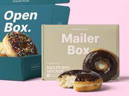 Donuts And Mailer Boxes Mockup Template By Artboard Studio On Dribbble