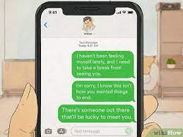 Eine Affäre per Textnachricht beenden – wikiHow