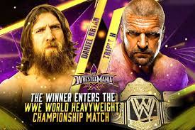 Maybe you would like to learn more about one of these? Wrestlemania 30 Predictions Daniel Bryan Vs Triple H Cageside Seats