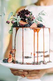 22 Visually Superb Drip Wedding Cakes Wedding Desserts Wedding Cake Rustic Drip Cakes