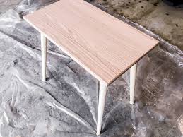 Elegant walnut table which was packed really well. How To Diy Build A Mid Century Modern Side Table Plans Building Our Rez