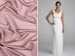 Jersey List Of The Trendiest Wedding Dress Material And Fabrics Everafterguide Wedding Dress Material Dresses Trendy Wedding Dresses