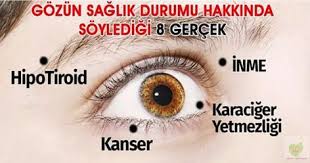 Diyabetten Hipertansiyona Kalp Rahatsizliklarindan Beyin Tumorune Migrenden Tiroide Kadar Pek Cok Hastalik Gozlerden Eyes Problems Liver Failure Eye Health