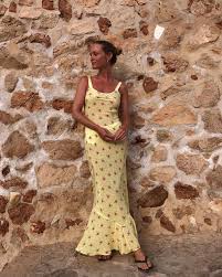 Embroidered prom and special occasion dresses. Get The Dress For 230 At Uk Realisationpar Com Wheretoget In 2021 Yellow Maxi Dress Dresses Flower Maxi Dress
