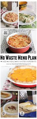 No Waste Menu Plan Taste And Tell Food Recipes Leftovers Recipes