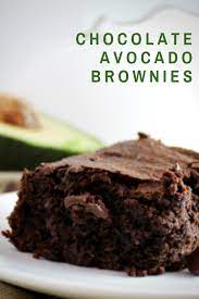 Schokoladen Avocado Schokoladenkuchen Avocado Recipes Dessert Chocolate Avocado Brownies Brownies Recipe Easy
