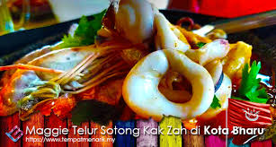 Lihat juga resep sotong asam manis enak lainnya. Maggie Telur Sotong Kak Zah Menarik Di Kelantan Tempat Menarik