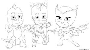 Characters voiced by roman lutterotti. Pj Masks With Friends Coloring Pages Printable