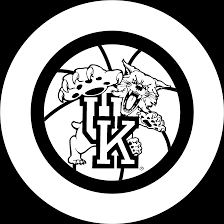 If you can be anything be kind. Kentucky Wildcats Logo Black And White Uk Basketball Coloring Page Full Size Png Download Seekpng