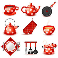 9 Cute Red Kitchen Icons Vector Set Http Www Welovesolo Com 9 Cute Red Kitchen Icons Vec Com Imagens Bolo Cha De Cozinha Utensilios De Cozinha Vermelho Arte De Cozinha