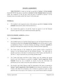 For information about your rights and responsibilities under this agreement, contact fair trading at. Tenancy Agreement Template Burgielaw