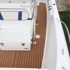 1250x17x0 5cm Long Brown Eva Foam Boat Flooring Faux Teak Decking Sheet Pad Rug Teak Foam Flooring